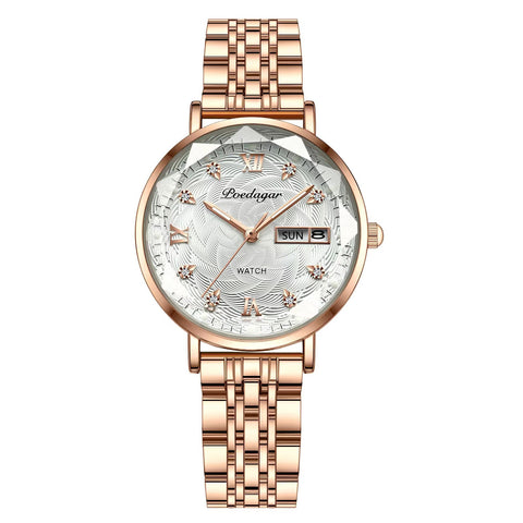 New Fashion Luxury Stainless Steel Wristwatch