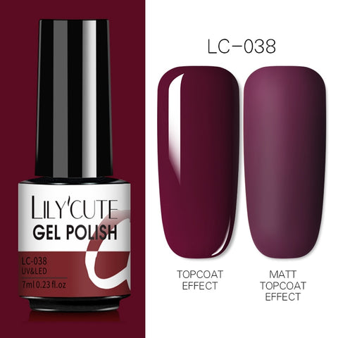 New 7ml Thermal Gel Nail Polish
