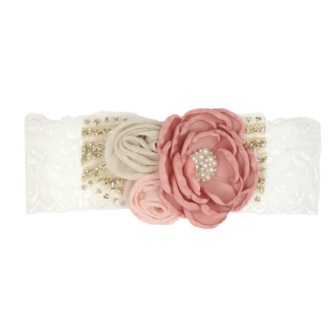 Newborn Vintage Flower Headband