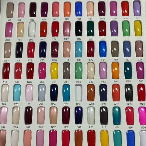 198 Colors Soak Off UV LED Gel Nail Polish Set