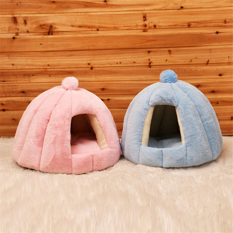 Funny Fruit Pumpkin Dog House Bed