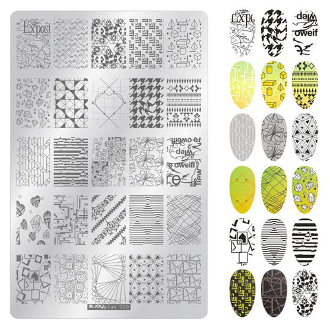 9.5X14.5cm Big Size Nail Stamping Plates