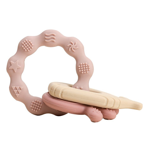 Baby Silicone Teether Ring