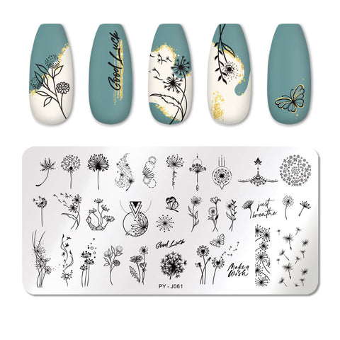 New Halloween Nail Stamping Plates