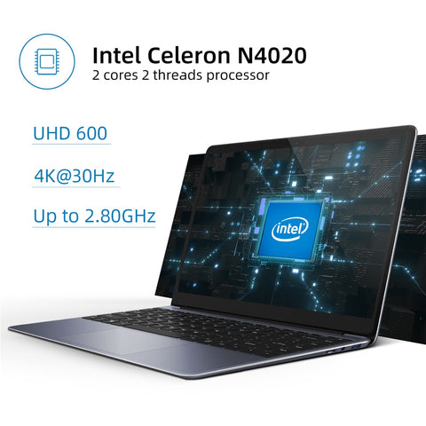 N4020 Dual Core Windows 10 OS 8GB RAM 256GB SSD Laptop