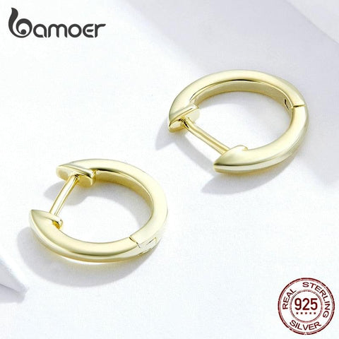 925 Sterling Silver Small Ear Hoops Earrings