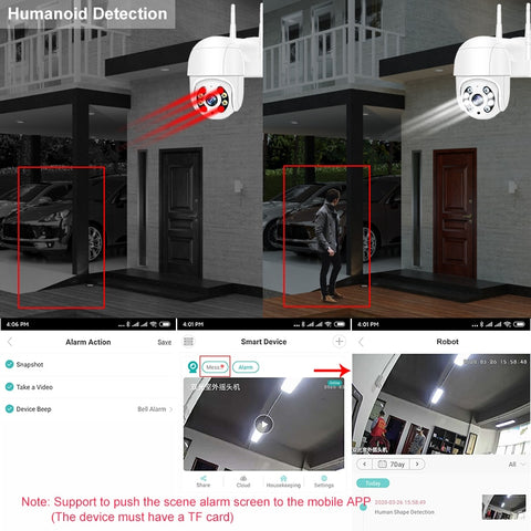 Motion Tracking CCTV Outdoor Camera