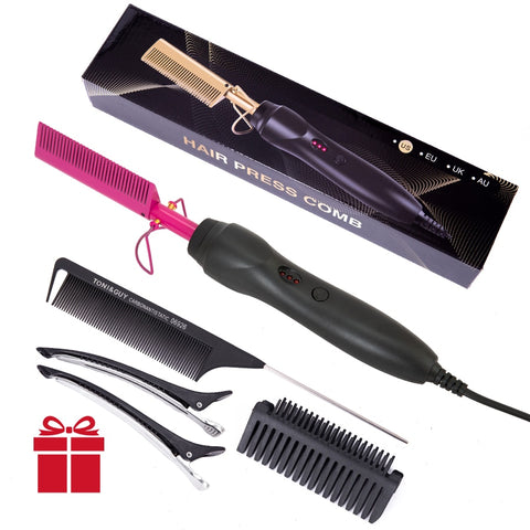 New Leeons Black Hot Comb