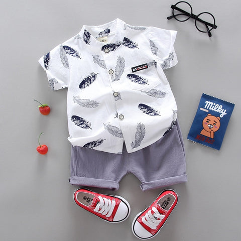 Baby Alphabet Long Sleeve 2-Piece Set