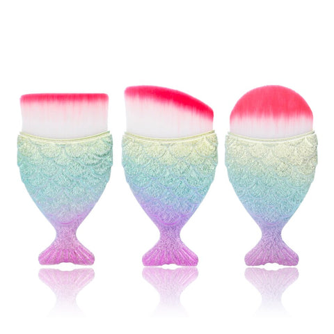 Professional Mermaid Brushes Set