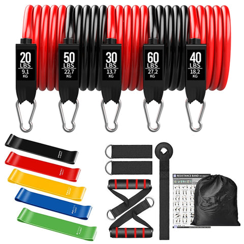 11 pieces Resistance Bands Set