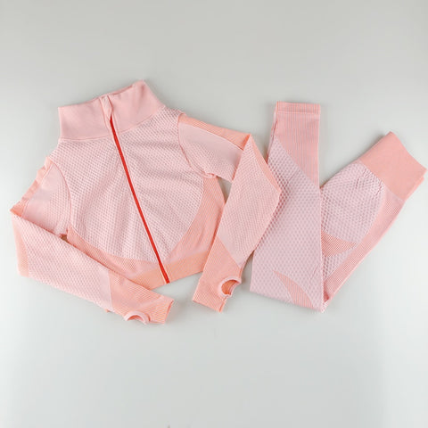Women Seamless Sports Gym Suits