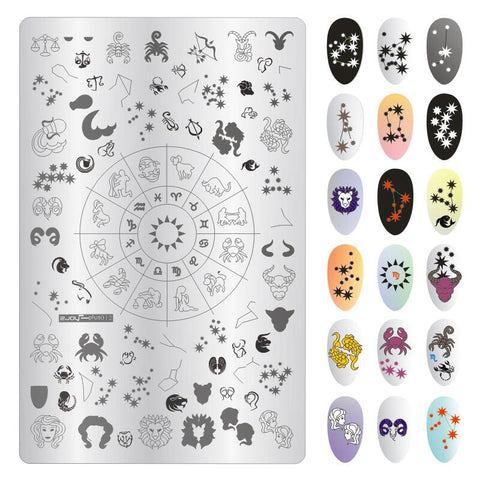 9.5X14.5cm Big Size Nail Stamping Plates