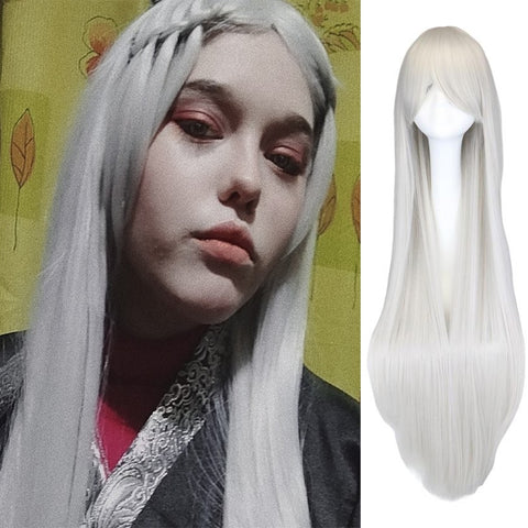 New Long Straight Cosplay Wig