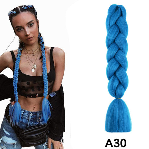 New Synthetic Jumbo Braiding Hair Extension
