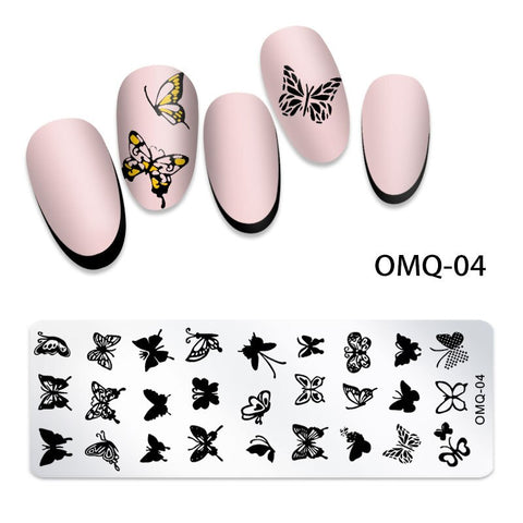 New Nail Art Templates Stamping Plate