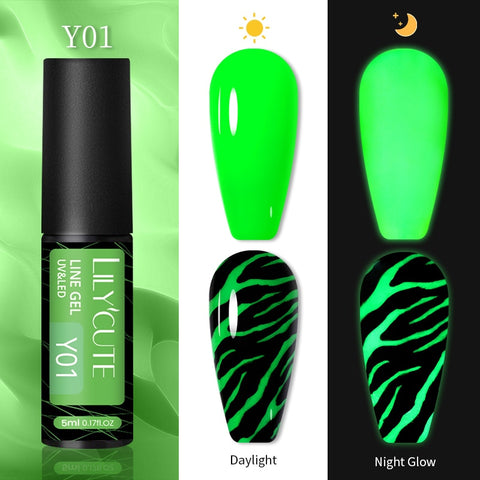 5ml Metallic Painting Liner Gel Polish