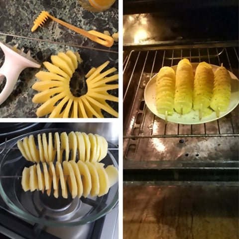 New Potato Spiral Cutter Barbecue Tools