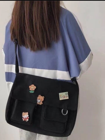 New Korean Planet Print Women Shoulder Bag