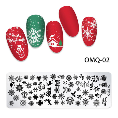 New Nail Art Templates Stamping Plate