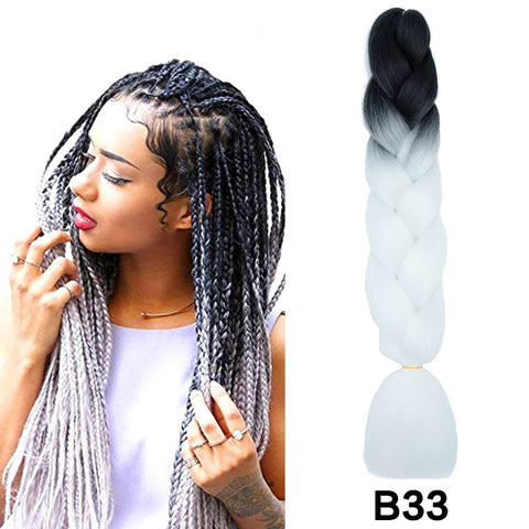 New Synthetic Jumbo Braiding Hair Extension