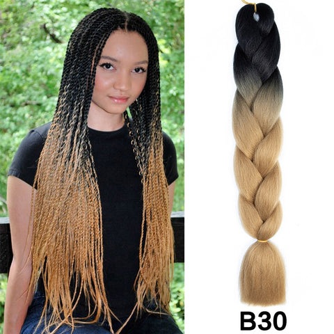 New Synthetic Jumbo Braiding Hair Extension
