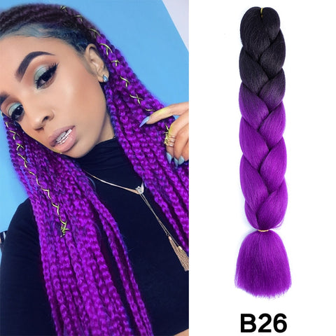New Synthetic Jumbo Braiding Hair Extension