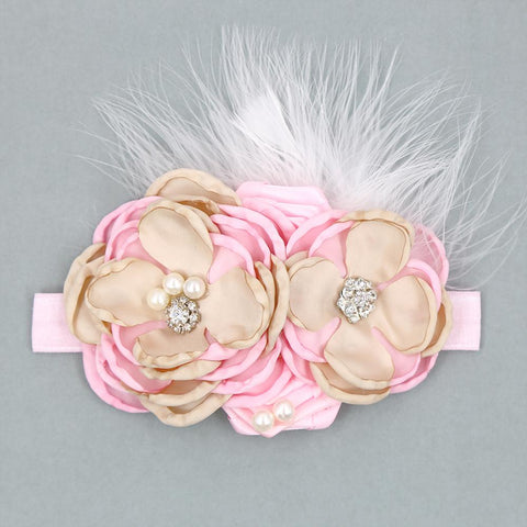 Newborn Vintage Flower Headband