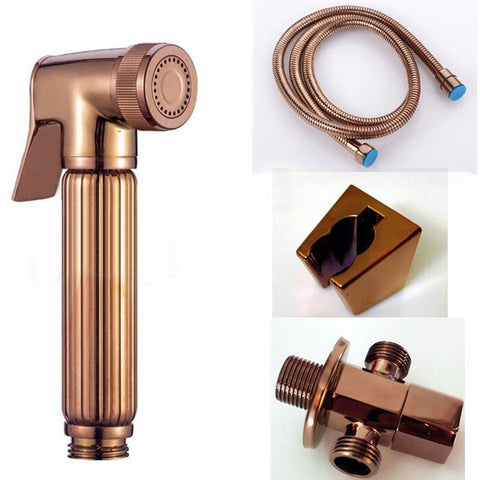 Rose Gold brass Bidet Sprayer