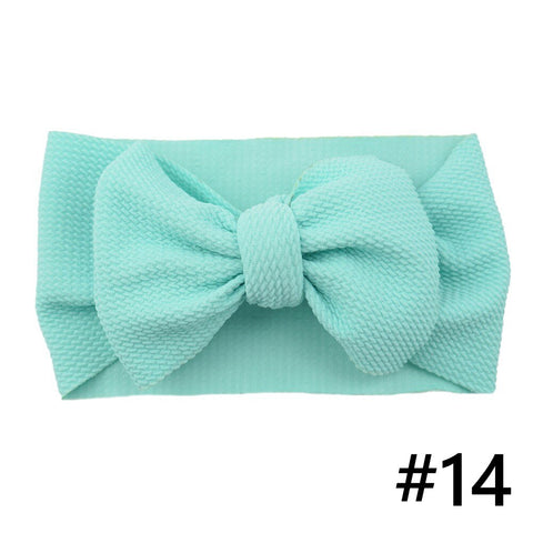 Baby Girls Big Bow Tie Hair Band