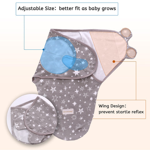 Newborn Baby Swaddle Sleeping Bag