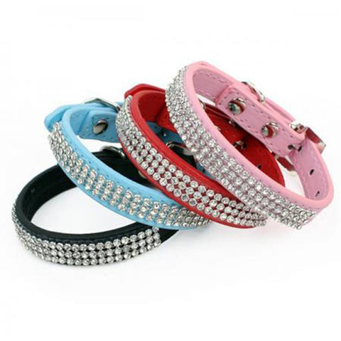 Rhinestone Dog Collars