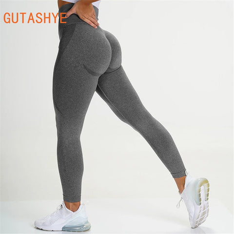 Women Sport Seamless Booty Leggings Pant