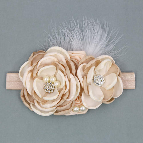 Newborn Vintage Flower Headband