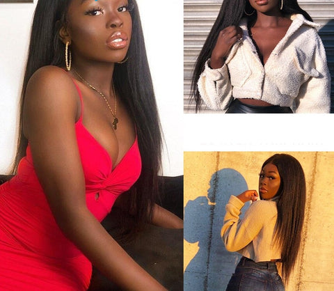 Kinky Straight Bundles Brazilian Remy Hair