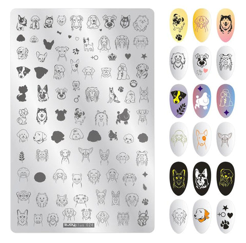 9.5X14.5cm Big Size Nail Stamping Plates