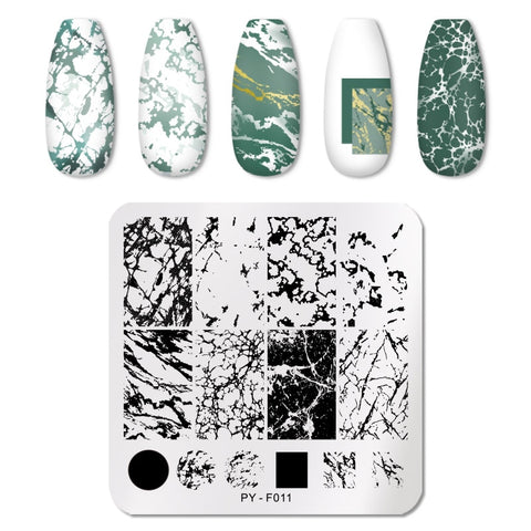 New Geometry Nail Stamping Plates