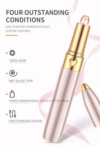 UB Electric Eyebrow Trimmer Pen