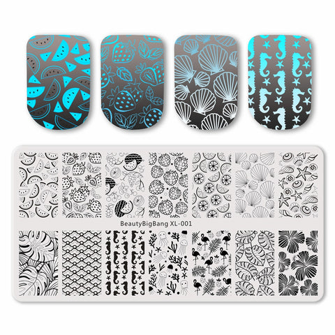 New Beauty Big Bang Animal Image Nail Art