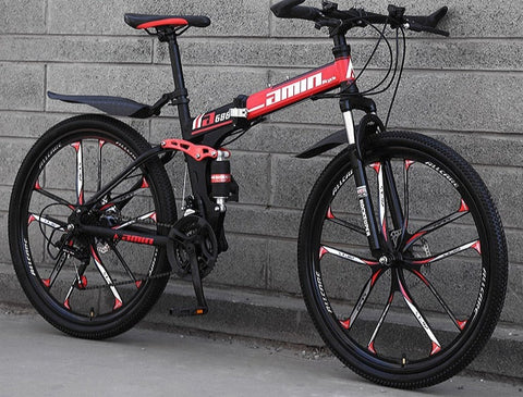New Disc Brake Shock Absorption Bicycle