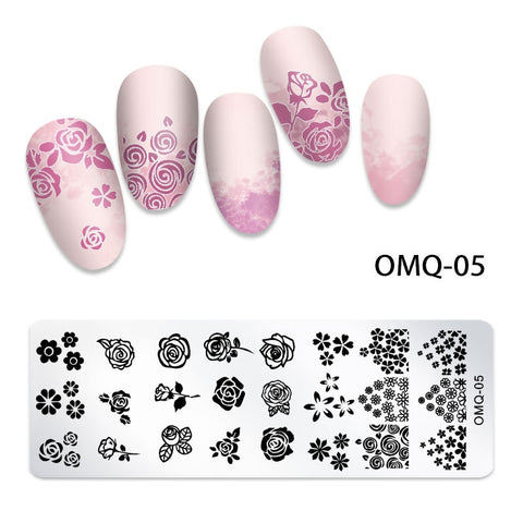 New Nail Art Templates Stamping Plate