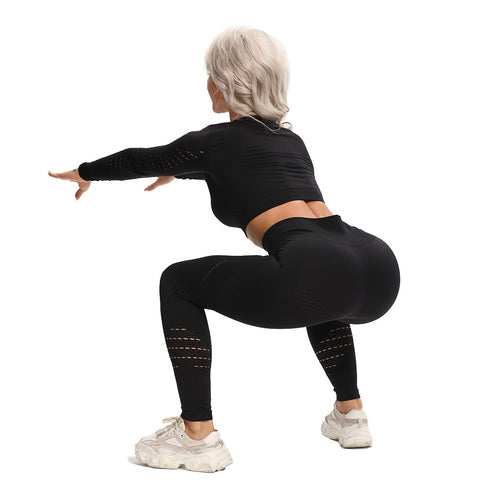 Women 2 Piece Seamless Sports Sets