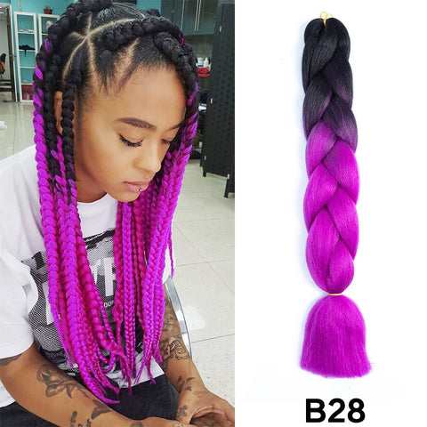New Synthetic Jumbo Braiding Hair Extension