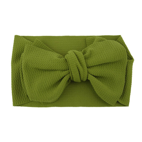 Baby Girls Big Bow Tie Hair Band