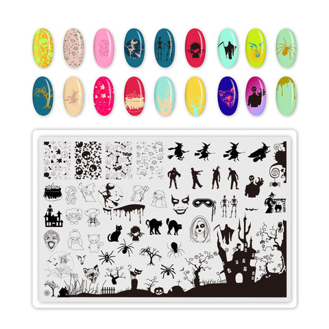 9.5X14.5cm Big Size Nail Stamping Plates