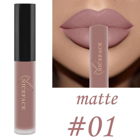 Lip Gloss 25 Colors Nude Matte