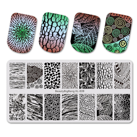 New Whirlpool Image Stainless Steel Nail Art
