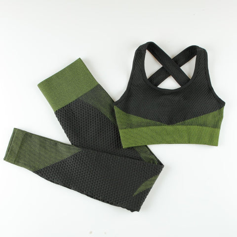 Women Seamless Sports Gym Suits