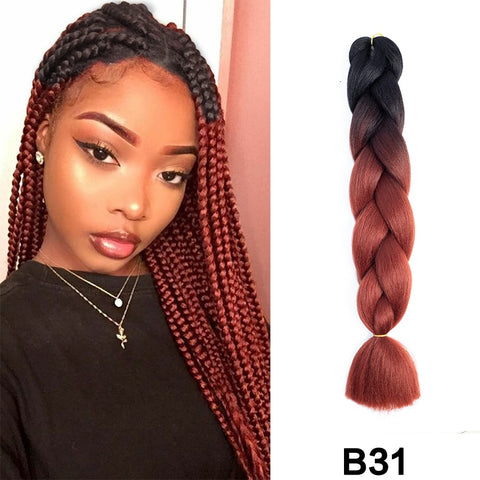 New Synthetic Jumbo Braiding Hair Extension