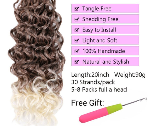 New Ocean Wave Crochet Braid Hair